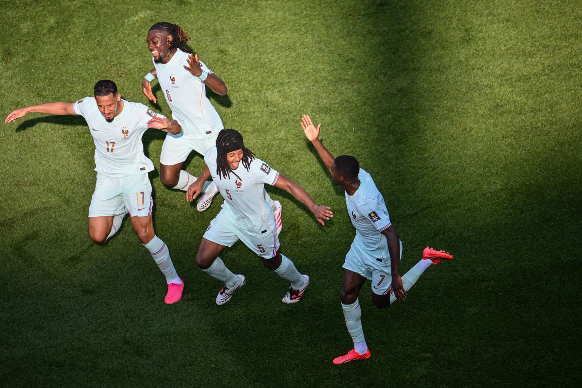 OptaJean's tweet photo. 1 - Les xG des Bleus sur la phase éliminatoire de la Coupe du Monde 2026:

v Suède🇸🇪: 3.24 pour, 0.7 contre
v Paraguay🇵🇾: 1.45 pour, 0.13 contre
v Maroc🇲🇦: 3.05 pour, 0.14 contre

Domination. https://t.co/MShobfctA6