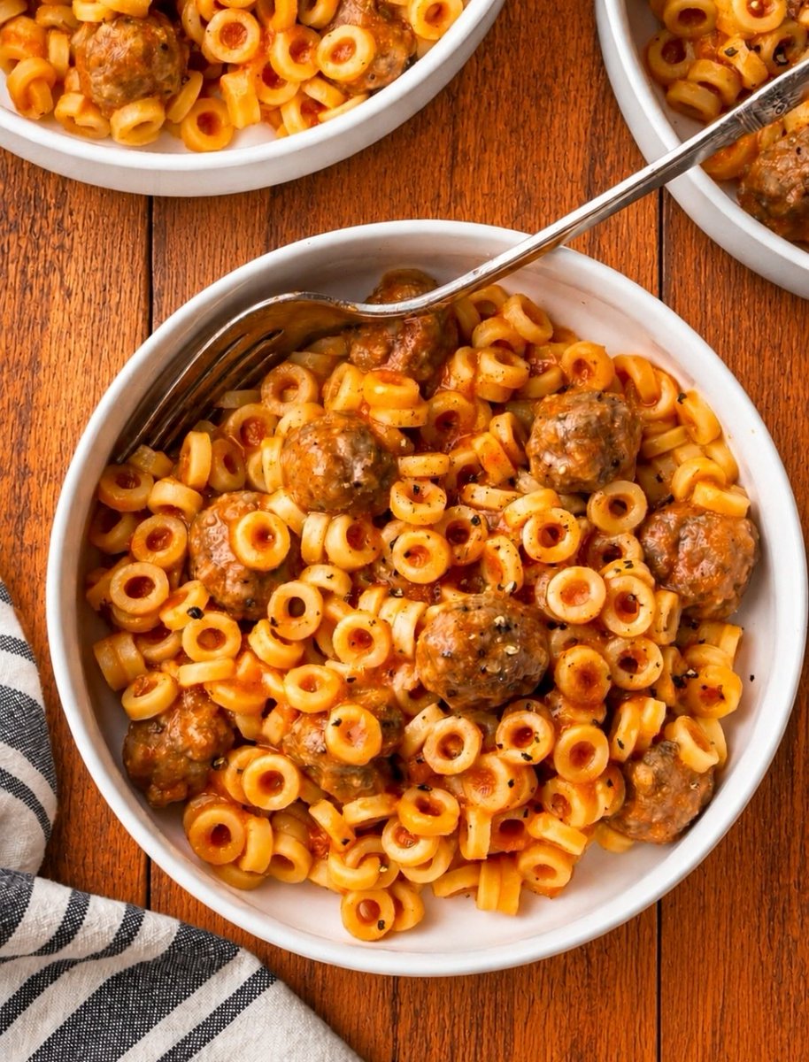 SauceeSicilian's tweet photo. *WEEKEND PASTA DINNER SPECIAL* Saucee-O's are back! Chef Brando is serving up our childhood favorite with @NonnaSicilian famous miniature meatballs. Comfort food with a Saucee upgrade.
Who else remembers crushing a bowl of these after school?
#TripleD #DDD #OKCEats #SpaghettiOs https://t.co/TydPXNPiS5