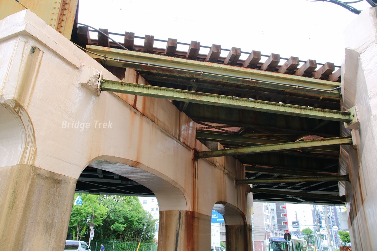 阪急京都線 新庄第二架道橋 1928年(昭和3年)新京阪鉄道が開業、下路
