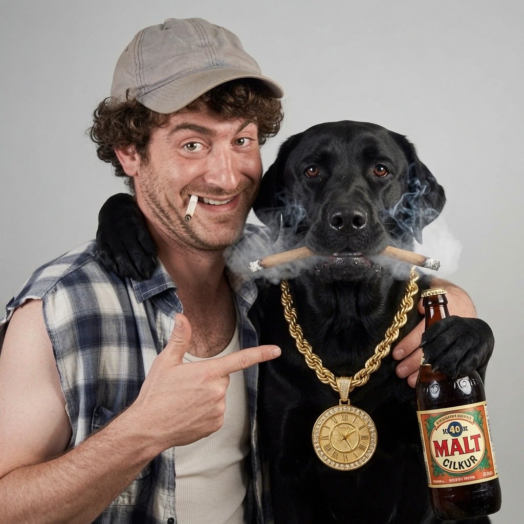 ODCracka's tweet photo. Happy birthday to my only black friend, my Labrador Rufus! This rascally ole son of a bitch is 17 years old, which is outliving most black teens. https://t.co/lHcmzRLOQj