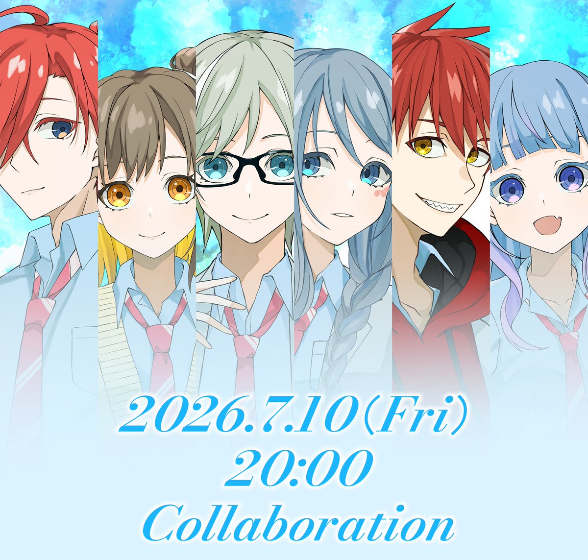 knt_yakko's tweet photo. おはようございます！
今夜20時投稿です！！
みんなのビジュアルを先行公開！
 #歌ってみた  #告知 https://t.co/FbZdqjQQ4t