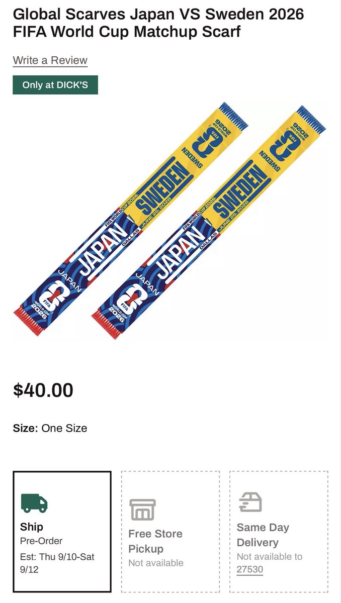 DCOV_SCPR's tweet photo. @DICKS @DICKS Yall are the best! Thank you for bringing the scarves for all the matches to the website! https://t.co/TKrpkhMmQl