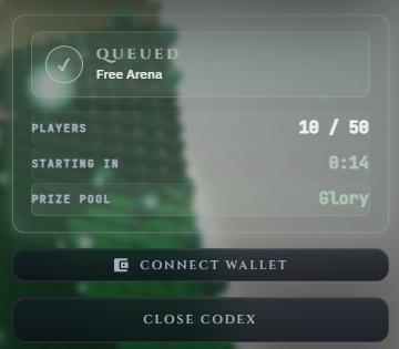 pegasusbuilds's tweet photo. first game starts in 10 seconds!

let's run a few of these then we'll do an official one where we give away prize money. https://t.co/OEmoD30BV9