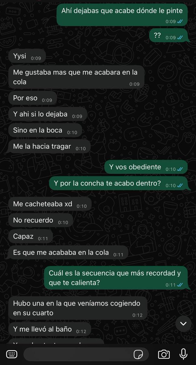 cuckoldmensaje2's tweet photo. 2. Le daba nalgadas, le metía los dedos, la obligaba a chuparle la verga, LE ROMPÍA EL CULO, la obligaba a tragar su semen y ella nunca se quejó... Pese a que en aquel momento ella tenía novio (cornudo) https://t.co/tAshXsMBR2