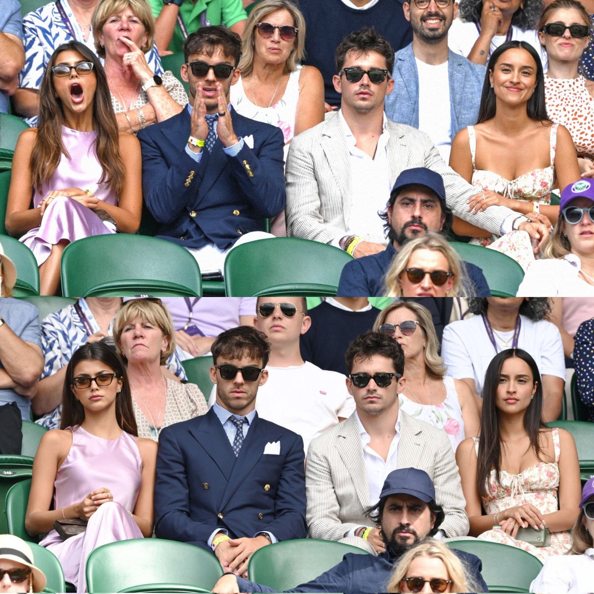 leclercsletters's tweet photo. wimbledon, 2023 https://t.co/la3LaHFbiP