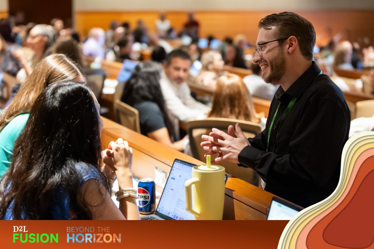 D2L's tweet photo. Yesterday, we kicked off #D2LFusion2026 with a sold-out AI Workshop!
Thanks to our amazing facilitators--Robyn Hammontree, Emma Zone, and Dr Luke Hobson!
We're excited to keep the conversations going throughout Fusion! 🎉
#AI #EdTech #LearningDesign #InstructionalDesign https://t.co/XvzHjD5Lvj