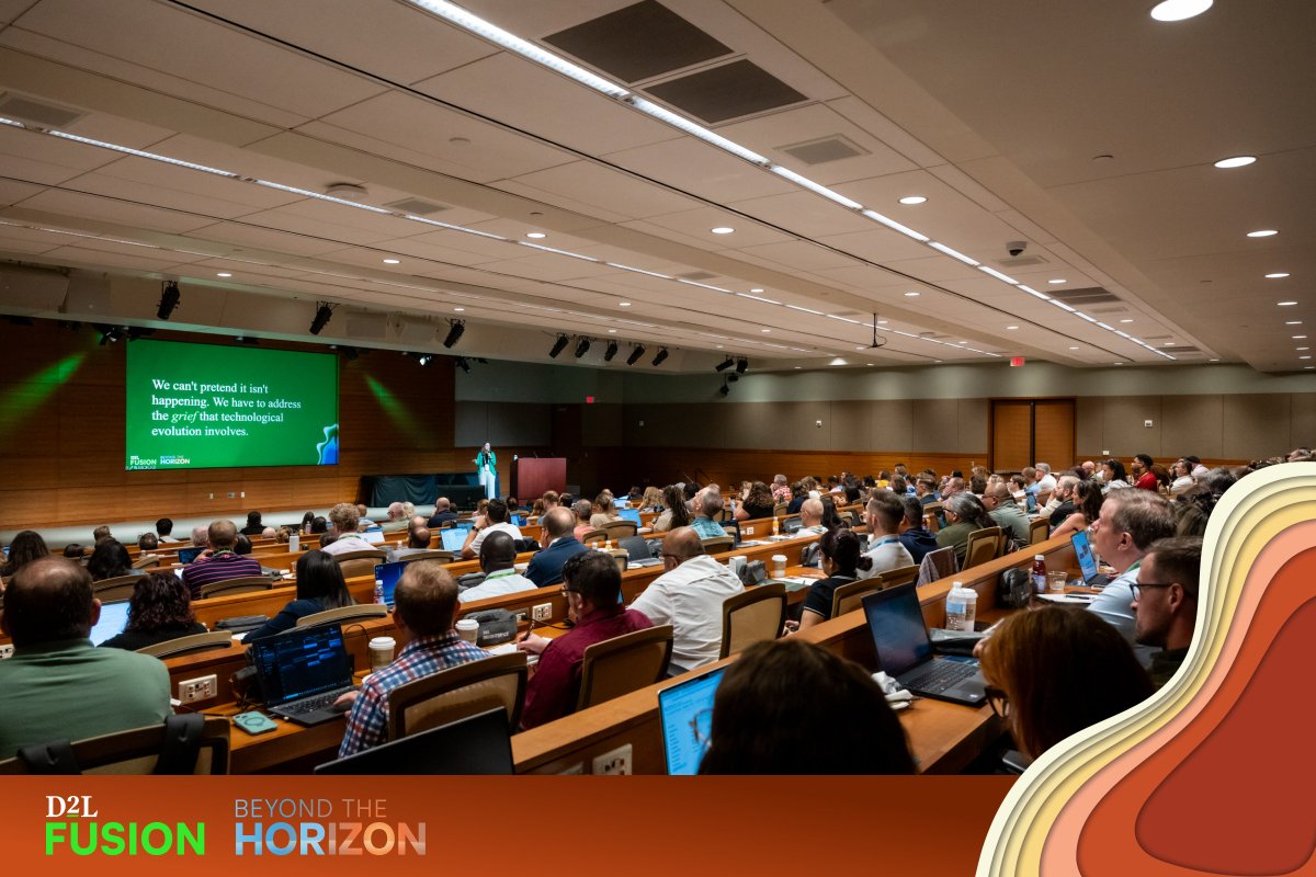 D2L's tweet photo. Yesterday, we kicked off #D2LFusion2026 with a sold-out AI Workshop!
Thanks to our amazing facilitators--Robyn Hammontree, Emma Zone, and Dr Luke Hobson!
We're excited to keep the conversations going throughout Fusion! 🎉
#AI #EdTech #LearningDesign #InstructionalDesign https://t.co/XvzHjD5Lvj