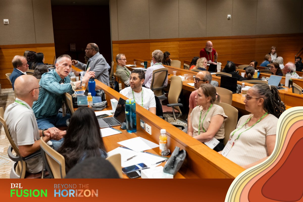 D2L's tweet photo. Yesterday, we kicked off #D2LFusion2026 with a sold-out AI Workshop!
Thanks to our amazing facilitators--Robyn Hammontree, Emma Zone, and Dr Luke Hobson!
We're excited to keep the conversations going throughout Fusion! 🎉
#AI #EdTech #LearningDesign #InstructionalDesign https://t.co/XvzHjD5Lvj