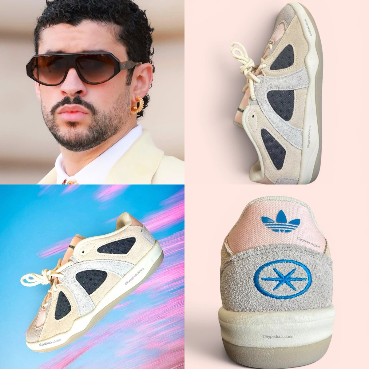 keiveiec's tweet photo. Primer vistazo oficial a las BADBO 1.1 Low en colores gris, azul navy y rosa pastel. https://t.co/o5gkCro7s1