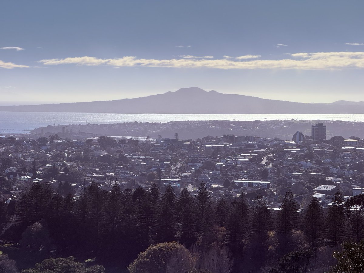 stormchasedskye's tweet photo. FSD v14 took me here for a morning walk. Can’t complain about the view. https://t.co/qXTjUmGGQi