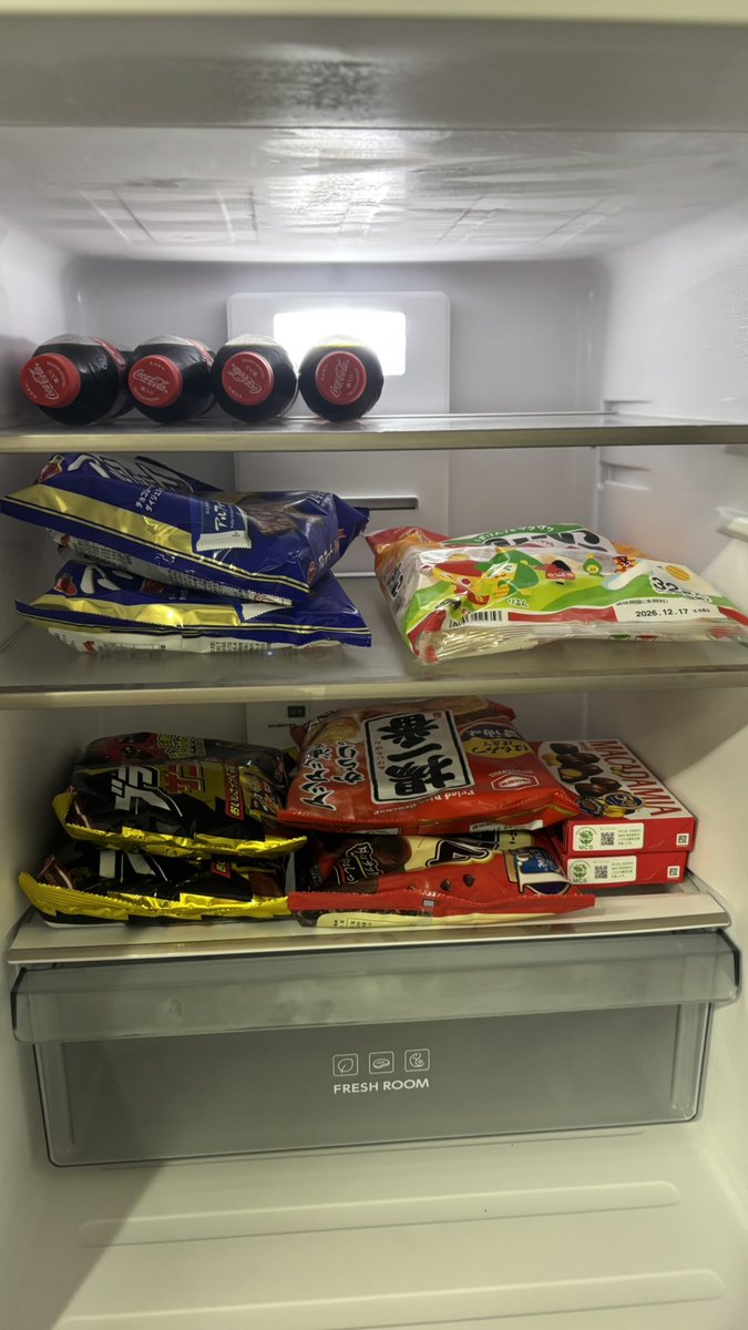 重要なお知らせ】 冷蔵庫の空きスペースの件 沢山差入れいただきました