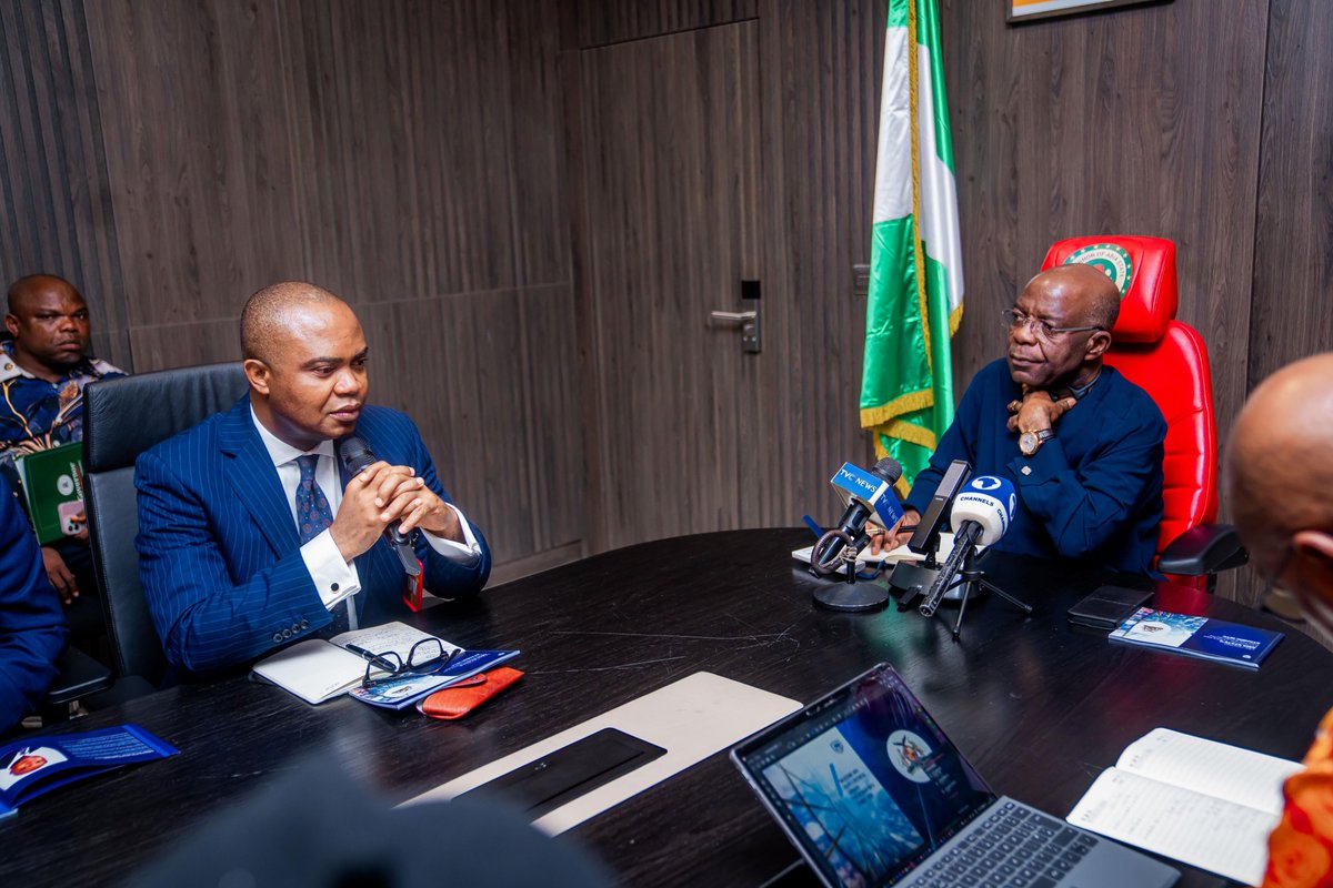 alexottiofr's tweet photo. We were delighted to receive the Executive Management of Stanbic IBTC Holdings Plc, led by the Group Chief Executive Mr. Chuma Nwokeocha, at my office today.

Our discussions centred on strategic areas of collaboration, including infrastructure financing, SME banking, housing finance, agro-industrial development, capital market solutions, and Internally Generated Revenue (IGR) enhancement. These partnerships are critical to our vision of building a stronger, more prosperous Abia.

I highlighted key priority projects such as the Abia Medical City and the proposed Obeaku Sea Port, noting that both present significant opportunities for impactful public-private partnerships. We have agreed to deepen our engagements through follow-up technical discussions to identify practical areas of collaboration.

I commend Stanbic IBTC Holdings Plc for bringing concrete partnership proposals and for its Corporate Social Responsibility intervention in rehabilitating a school in Abia State. We encourage more private sector institutions to join us in advancing sustainable development across the State.

I appreciate Mr. Chuma Nwokeocha for his kind words on our administration and for affirming that Stanbic IBTC chose Abia because of our shared values of good governance, and commitment to improving the lives of our people.

Together, through purposeful collaboration between government and the private sector, we will continue to attract investments, create opportunities, strengthen our economy, and deliver lasting prosperity for Ndị Abia.