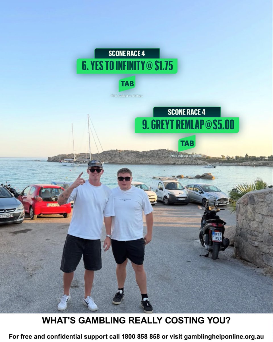 betsy_com_au's tweet photo. Deano is really missing Europe, he’s also got a 2 bet play in the 4th at Scone today. 

Head to the Betsy app for all the plays today!
@tabcomau @deanwatling https://t.co/VnI8EsXhgp
