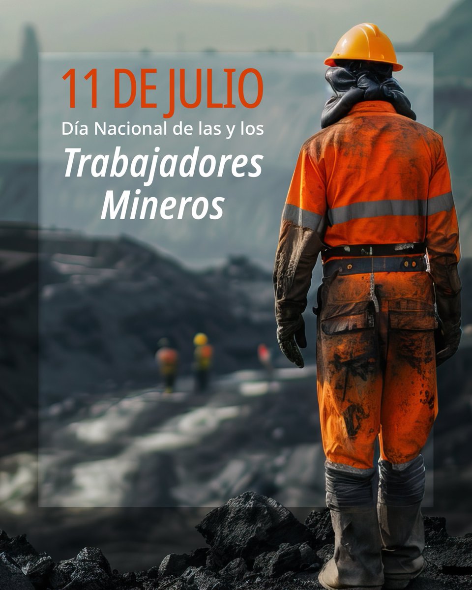 STPS_mx's tweet photo. En el marco del Día Nacional de las y los trabajadores mineros, la #STPS reafirma su compromiso de vigilar y garantizar que las personas trabajadoras de este sector cuenten con las condiciones de seguridad que establece la #LFT, fortaleciendo su protección y su bienestar. 👷🏾‍♀️👷🏾🇲🇽 https://t.co/mfh795LHYC