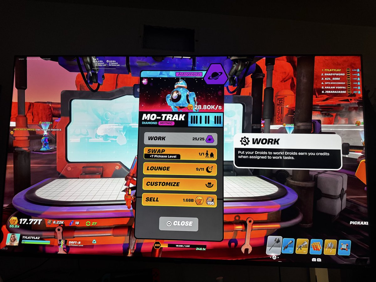 tybrown220's tweet photo. 50th flawless droid was a diamond Mo-Trak !! #DroidTycoon @FoadZone https://t.co/UW0wBqiX6Q