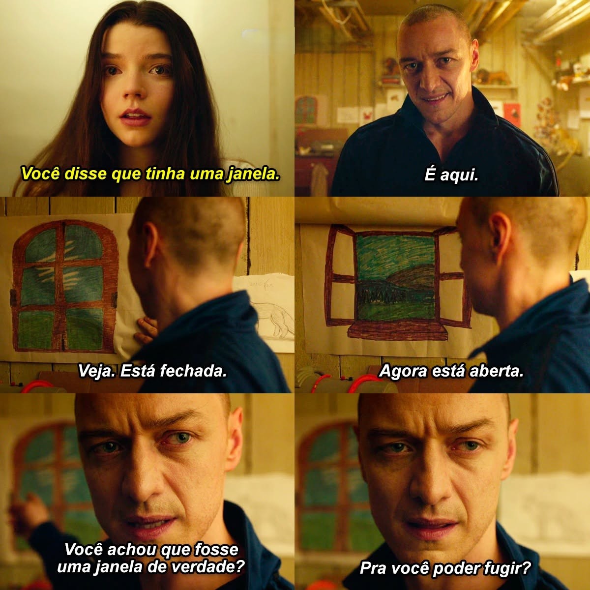 jlinzombie's tweet photo. Não era uma janela de verdade, Casey...
Bem-vinda ao...

🎥 Fragmentado (2016) https://t.co/JaKavUrk9F