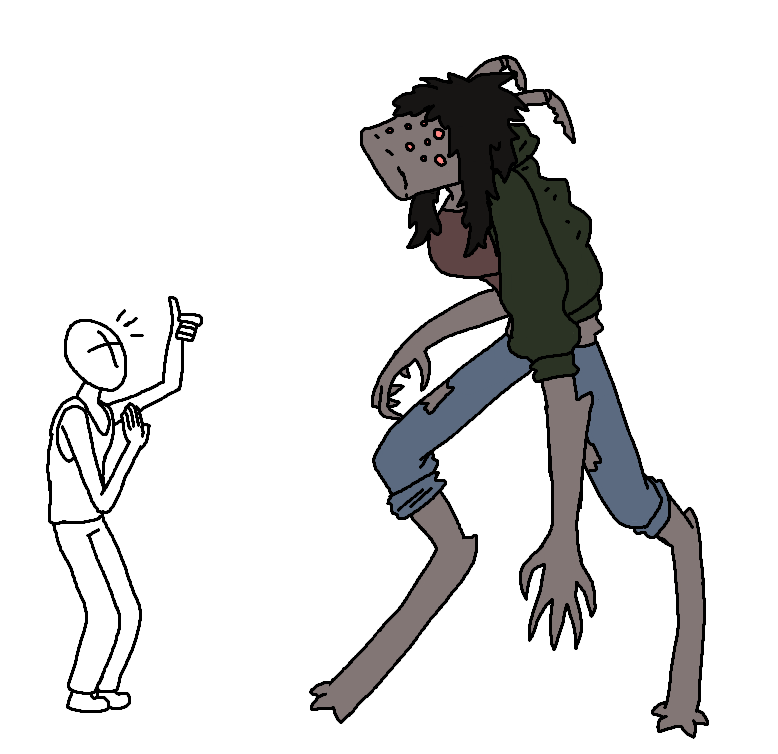 dewmderp's tweet photo. Ivy in her horrorform, very inspired by barotrauma and the demogorgon, I'll model her eventually https://t.co/u2N45026Fk