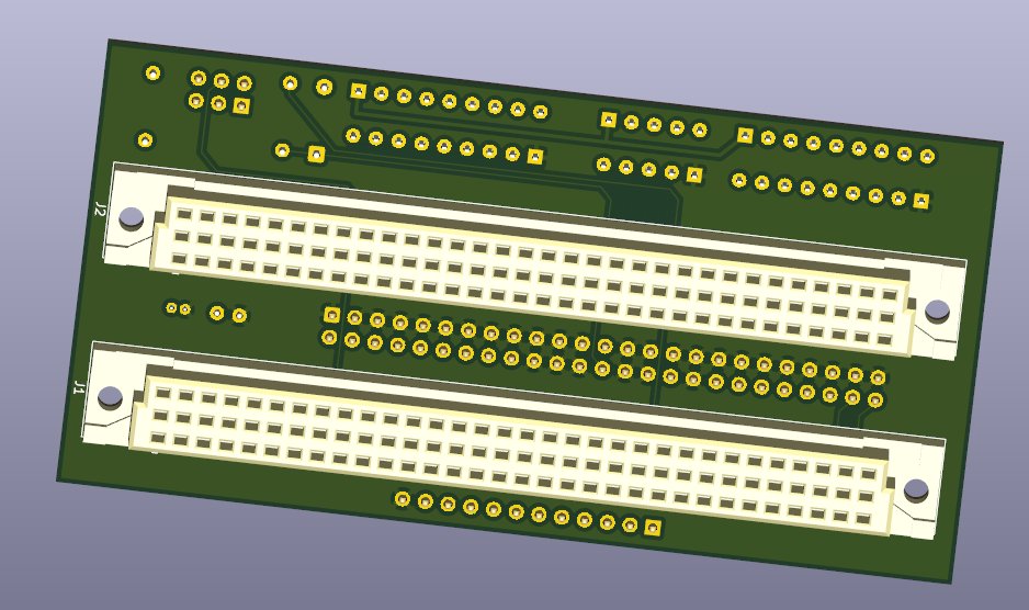 kanpapa's tweet photo. AXPvme Dual Breakout 基板の設計がほぼ完了。#AXPvme #DECalpha #VMEbus https://t.co/rJ4xqXCVGs