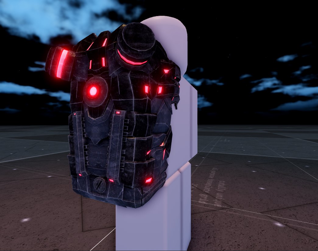 MagutsoKun's tweet photo. cybernetic arm i made 

#roblox #robloxdev #robloxstudio #blender https://t.co/h53auqweaw