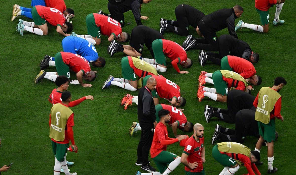 RadioGenoa's tweet photo. Allah does not help Morocco. https://t.co/lTuwggOFLs