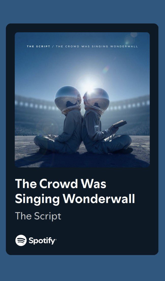 caitlin_TS's tweet photo. LOVE LOVE LOVE LOVEEEE ITTTTT π₯ΉπΆβ¨
Massive congratulations lads well done itβs an incredible tune!! Happy release day!! π₯³ππ»
Gonna be on repeat!! π
#TheCrowdWasSingingWonderwall
#TheScript #TheScriptFamily
@thescript https://t.co/5z8FznvStt