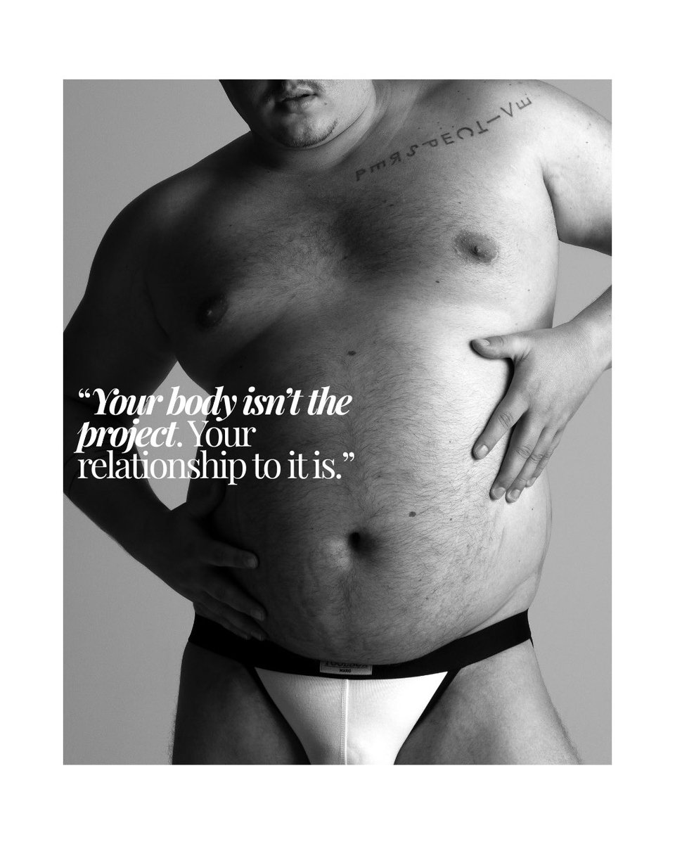 hunkulesVIII's tweet photo. Your body can be a work in progress without becoming a problem to solve. https://t.co/b0op1KdkWA