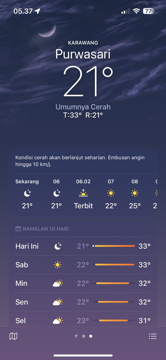 marcellastr_'s tweet photo. @tanyarlfes Di karawang nih tunben bgt 21 derajat berasa lg di lembang https://t.co/6bSsNMVmgX