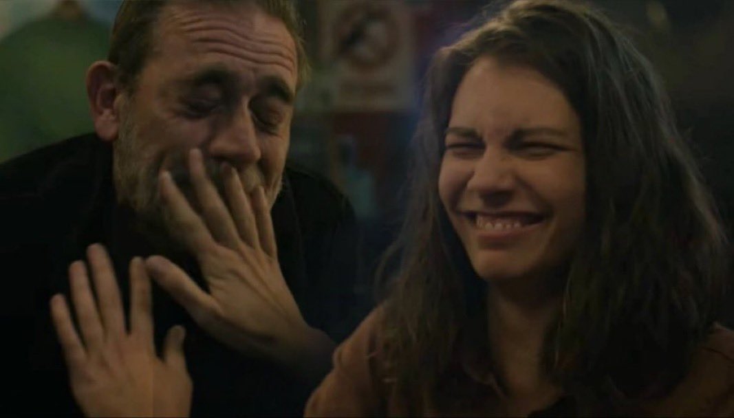 ricksprickk's tweet photo. yall remember when they had to fake maggie’s death to keep negan from doing… things to her? me too https://t.co/PaZarrylOr