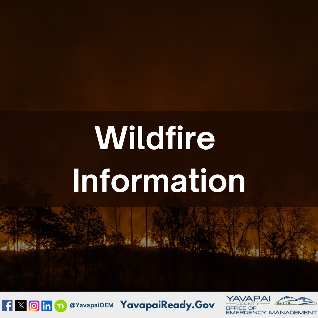 YavapaiOEM's tweet photo. Due to the #RollingFire, the YCSO has issued a GO Status for YCU-2333 and YCU-2336 for residents to evacuate. If you are in a GO area, leave immediately.
Shelter at Mayer High School: 17300 E. Mule Deer Dr., Spring Valley, AZ (will be open at 4:30 pm).
https://t.co/4McVmjcEF0 https://t.co/hIGdbOENDL