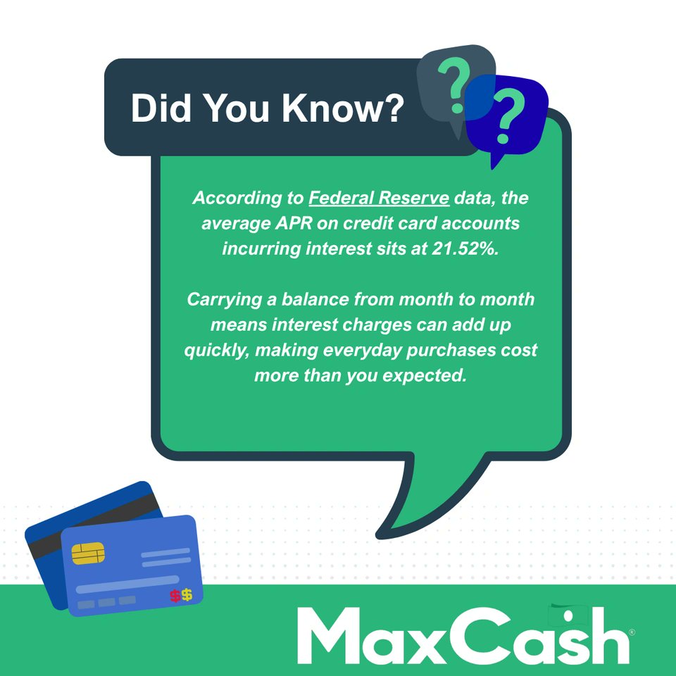 MaxCashOfficial's tweet photo. Did You Know?  Paying in full whenever possible is one of the simplest ways to save money and build healthy financial habits.  Learn more financial tips with Max Cash®️.  Max Cash®️ — It's More Than a Loan. It's Relief.  #MaxCash #DidYouKnow #CreditCards #FinancialWellness https://t.co/xDSRARequh