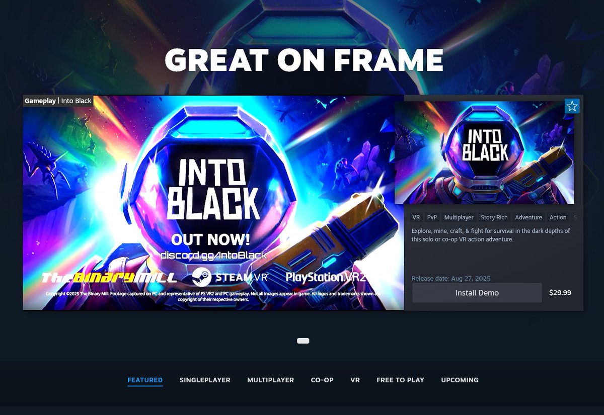 SadlyItsBradley's tweet photo. Valve just added the dedicated "Great on Steam Frame" category which will likely be the main page that the Steam store on "FrameOS" will open onto

https://t.co/SVN9mlceAx https://t.co/rQ4L03R7Cd