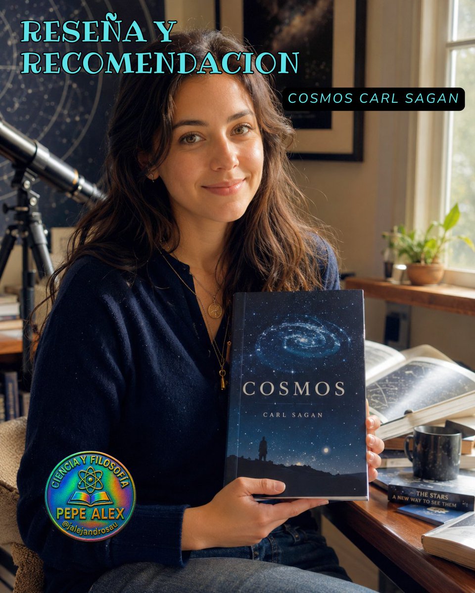jalejandrosau's tweet photo. RECOMENDACION y RESEÑA: Cosmos de Carl Sagan
Enlace al blog en la biografía o aquí:
https://t.co/qrBJ678EQb
#LecturaRecomendable #CarlSagan #Cosmos #Astronomía #DivulgaciónCientífica #Ciencia #Universo #FilosofíaDeLaCiencia https://t.co/wCAHNDwp4y