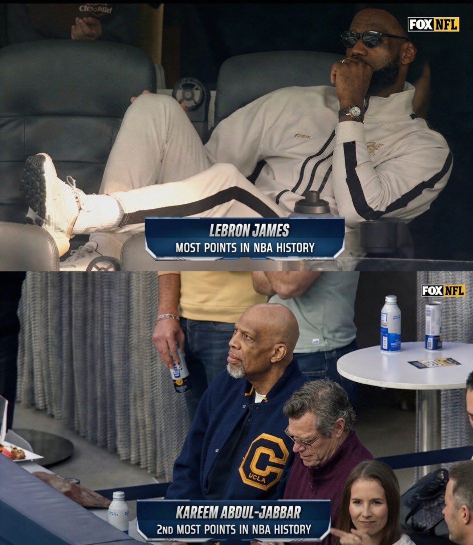 LBJsBest's tweet photo. This LeBron &amp; Kareem graphic still crazy https://t.co/xfNG10Vv0U