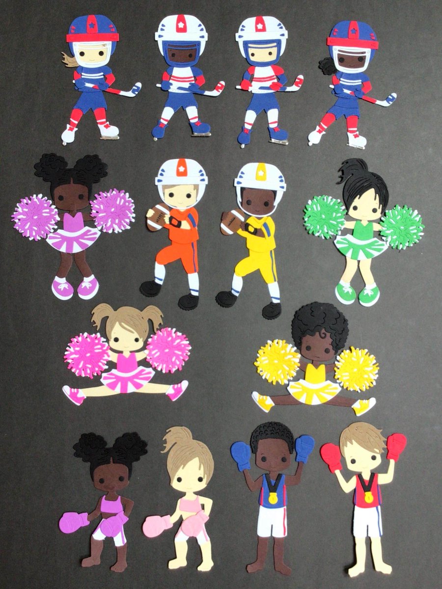 harvestjoy2018's tweet photo. https://t.co/OBhwSRGnkb visit Etsy to buy my paper pieces 😀 #hockey #football #boxing #cheerleader #marchmadness #sport #activity https://t.co/MAse0ETF2s
