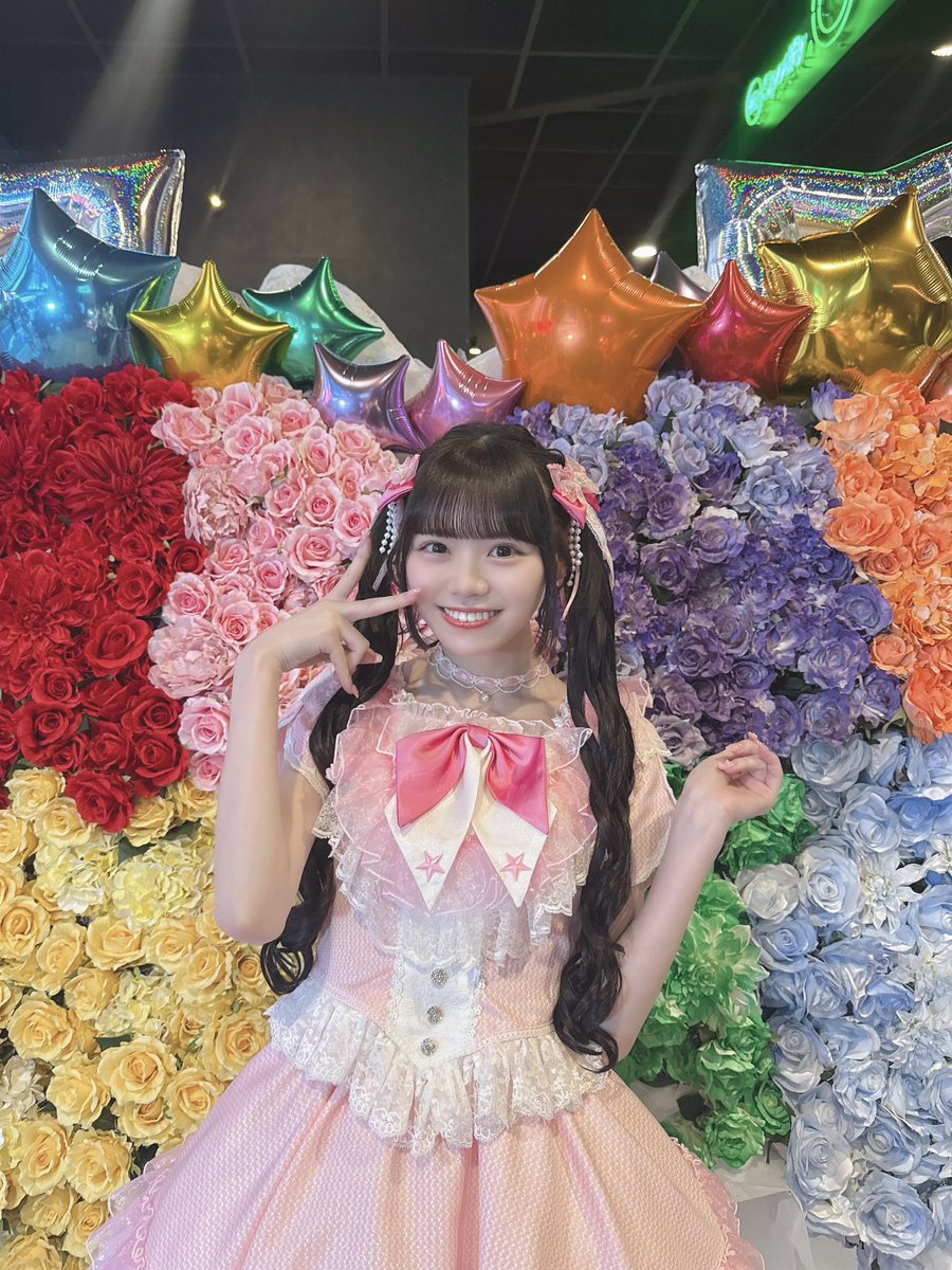 anst_rin_'s tweet photo. あの日見たラッキースター現体制終了公演
『あの日見た星の続きを』
ありがとうございました💖

これからもあのすたが、みなさんの心の中で輝き続ける存在であってほしいと願っています。

あの日見たラッキースターの大西凜として活動できて幸せでした！
今までたくさんの応援、本当にありがとうございました！またね💫