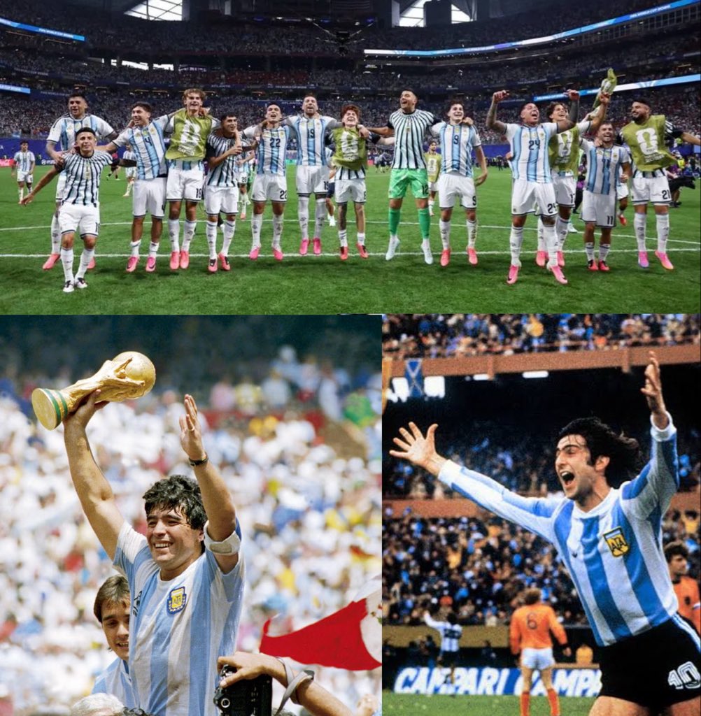 ElNecio_Cuba's tweet photo. 🇦🇷🚫 ¿Por qué Latinoamérica rechaza a Argentina a pesar de ser el único país que queda de esta región en el Mundial? 

Fácil: es un equipo que no defiende a Latinoamérica, no respalda a nuestros pueblos segregados, no vive nuestras heridas, no siente ese deber que está por encima de patear la pelota…

En cambio, se sacan fotos con fascistas, hacen campañas con compañías de Israel, tienen un enorme respaldo de las élites globales (trumpistas y sionistas), son del Sur pero se creen del Norte, algunos de sus hinchas sacan banderas de Israel en los estadios y tienen un «líder» que es el mejor en la cancha –sin dudas– pero que se olvidó de la gente de su país, de los jubilados reprimidos y de los hambrientos, al posar detrás de Trump como una marioneta política. 

Esta ya no es la Argentina de Kempes y la de Maradona, que sí fueron equipos del continente y ganaban con el respaldo y la alegría de los latinos. Esta es una Argentina que ha manchado la pelota. Y por eso es que nos traicionan: porque de Argentina no podemos esperar otra cosa que no sea compromiso con el hincha pobre de esta tierra. Entiendo el orgullo y la celebración de los argentinos, pero las cosas son así: ¿de qué vale ganar si más nadie siente orgullo de ti? 

Para matizar, Francia está liderada por un antirracista que se ha posicionado contra la derecha y España por un chico antisionista que ha ondeado la bandera de Palestina. Es un mínimo de conciencia social. Argentina tiene una deuda y no es con el fútbol, es con América Latina  y el Sur Global.