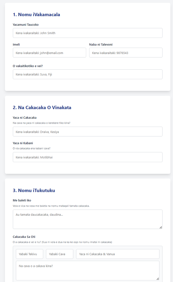 VITIBOY_'s tweet photo. geeked out yesterday after reading this tweet, and created a "opensource/free" website where people can generate their own Cover Letter and CV with a little of information you feed it. 

it even comes in 3 different languages: Vosa Vaka Viti, Fiji Baat and English. https://t.co/r4ZWBTGQAS
