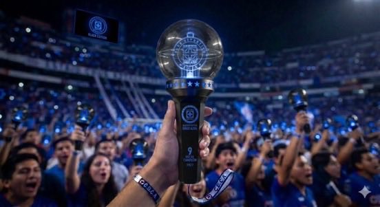 Daniellamzzp's tweet photo. 💡 Idea de Lightstick para Cruz Azul

Como muchos llegaron gracias al Mundial de Clubes y varias ARMY también están siguiendo los partidos…

Sería precioso ver un estadio iluminado por miles de lightsticks en los minutos previos al partido. 🥹🚂 https://t.co/CoeSyXbu17