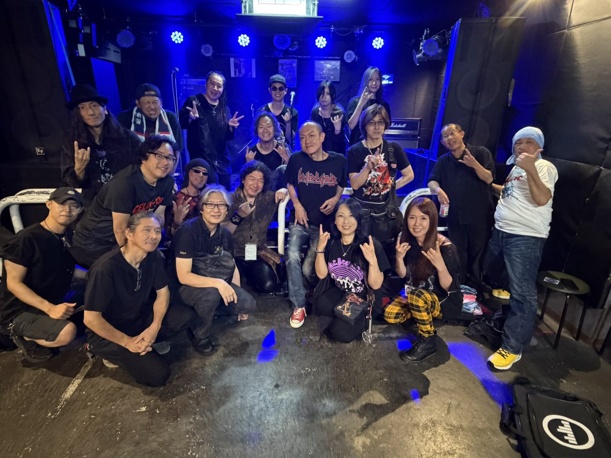 maplelatte05's tweet photo. 【7/5Setlist】
Rotator 
Find my way
11:07（DizzyMizzLizzy)
Love Bites(Halestorm)
Battery (Metallica)
S.A.T.O(Ozzy Osbourne)
みんな盛り上げてくれてありがとう🙌
Ozbornez&amp;Friendsでも2曲歌わせてもらいました‼️
Desire 
Mama I‘m coming home 
アンコール
Crazy train &amp;Bark at the Moon https://t.co/RUc02FBoA2