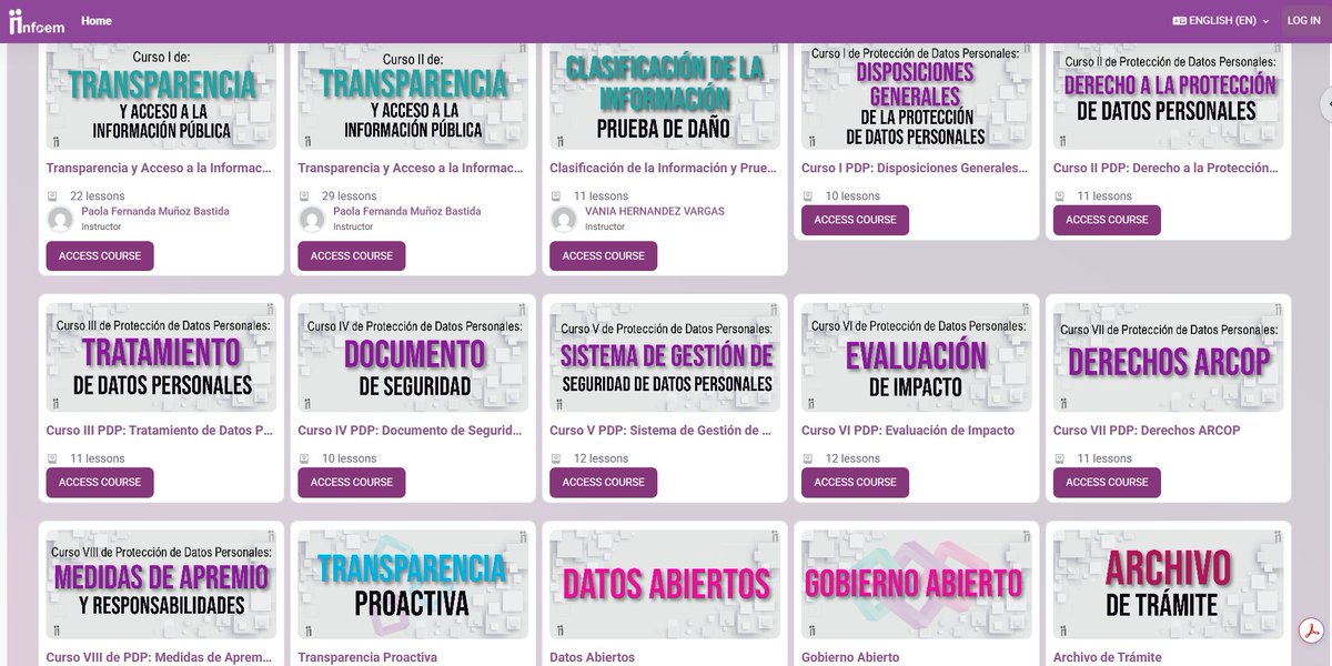 Infoem's tweet photo. El #Infoem te ofrece cursos gratuitos a través del #AulaVirtual disponible las 24 horas.
Profesionalízate en materia de #Privacidad y #DPDP.
Consulta los diferentes cursos en: https://t.co/VzVDW2yq99 https://t.co/u2xPcCg6up