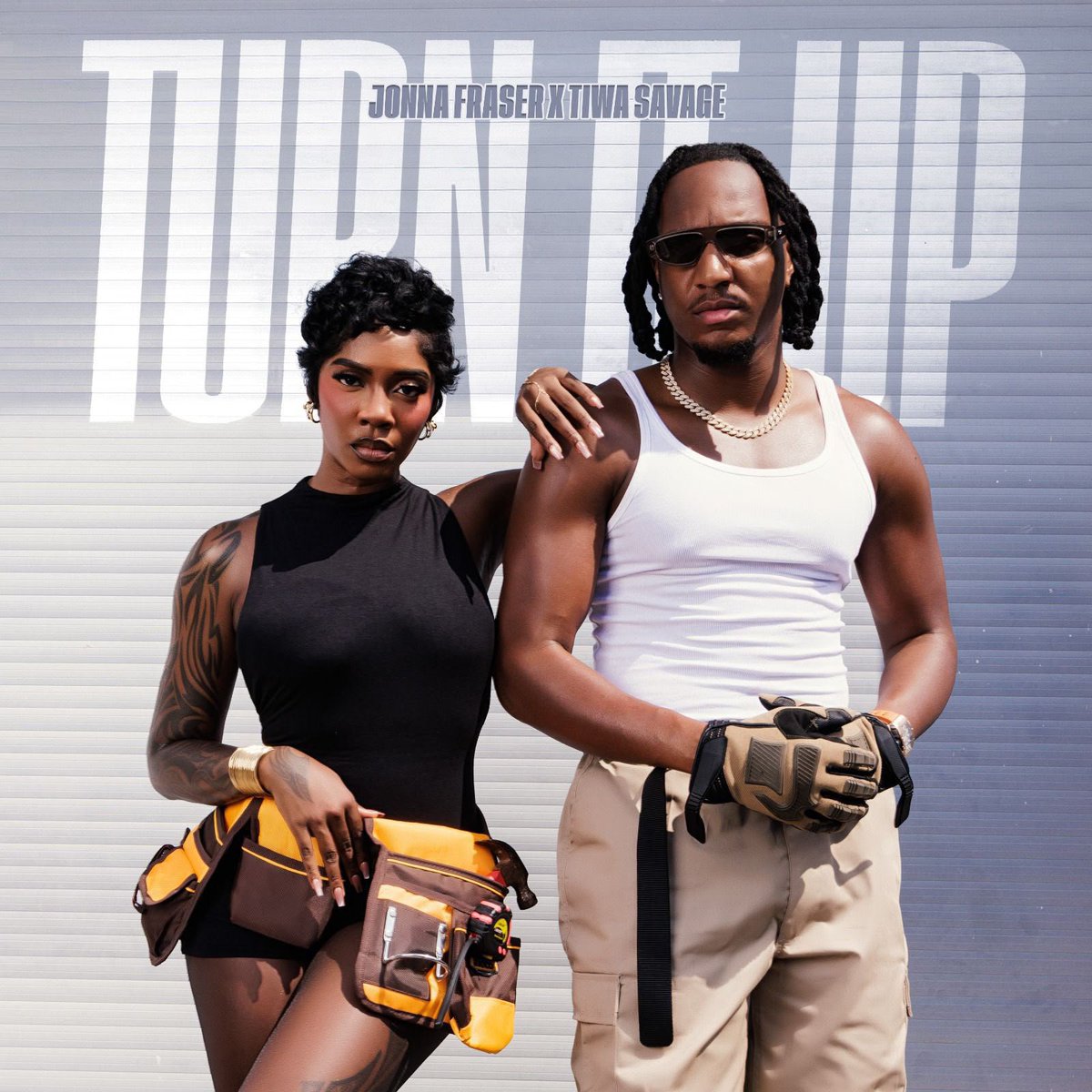 AlbumTalksHQ's tweet photo. JONNA FRASER × TIWA SAVAGE 

"TURN IT UP" 

🚨OUT NOW🚨 https://t.co/3yfq43xpMq