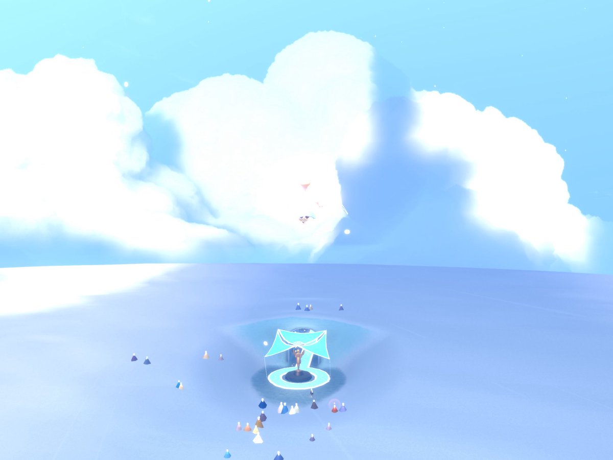 sky_solsuga's tweet photo. 静けさの庭(tranquil activity )終わって、次のアワードセレクションＡが始まると露出補正がバグるみたいだけど、

夏〜！って感じで好き❤️ https://t.co/qHfUtDufq3