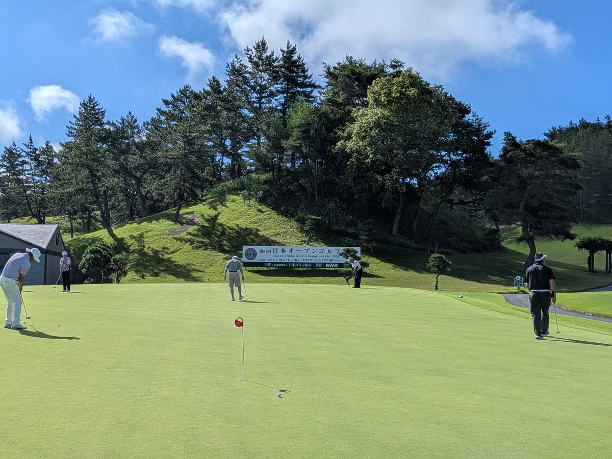 JetTanta's tweet photo. 10月に日本オープン開催コースのタラオカントリークラブに来ました🏌️
シルバー杯(西コース)に参加します。 https://t.co/UlUpejPJCj