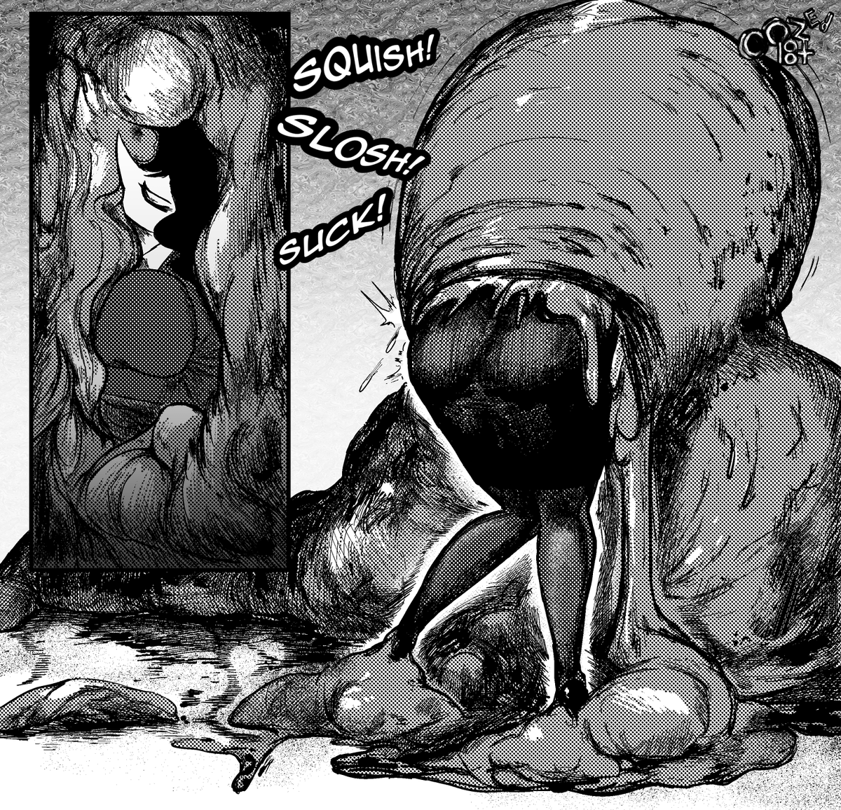 wormster4life's tweet photo. Agent Lica has been captured by a giant slug! https://t.co/xWFNVKjAL9