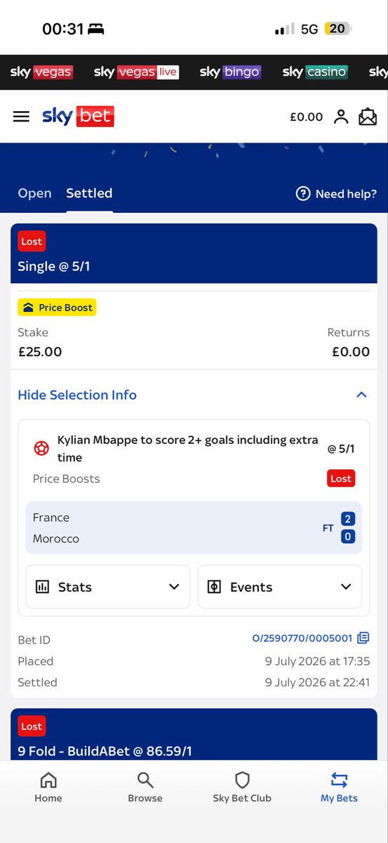 RobboKieron's tweet photo. @KMbappe  you owe me £150! https://t.co/GU2QCHC38n