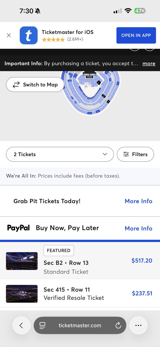 MPL_Giovanni's tweet photo. @Power1051 @cthagod What the actual fuck are you talking about @cthagod? These tickets are not sold in fact I can be right up front for couple of hundred https://t.co/Qr2i70mqfA