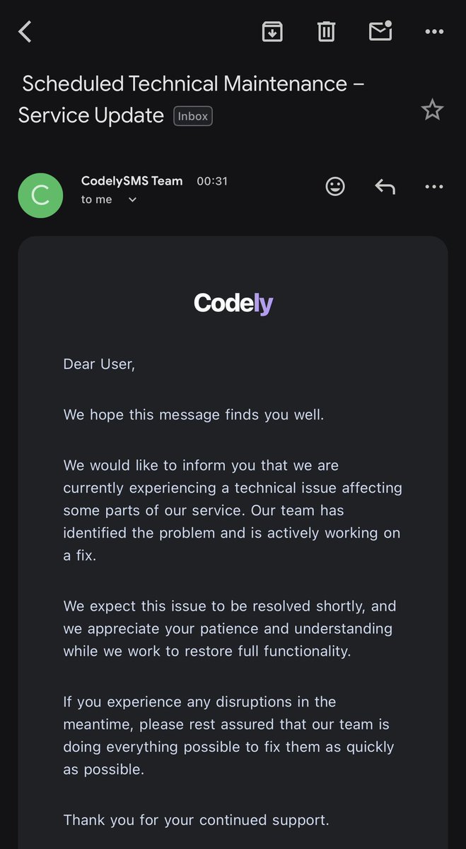 CodelySMS's tweet photo. Our Users are our top priority and they all deserve special attention 

CodelySMS to the world 🚀 https://t.co/DsI8FJTWER