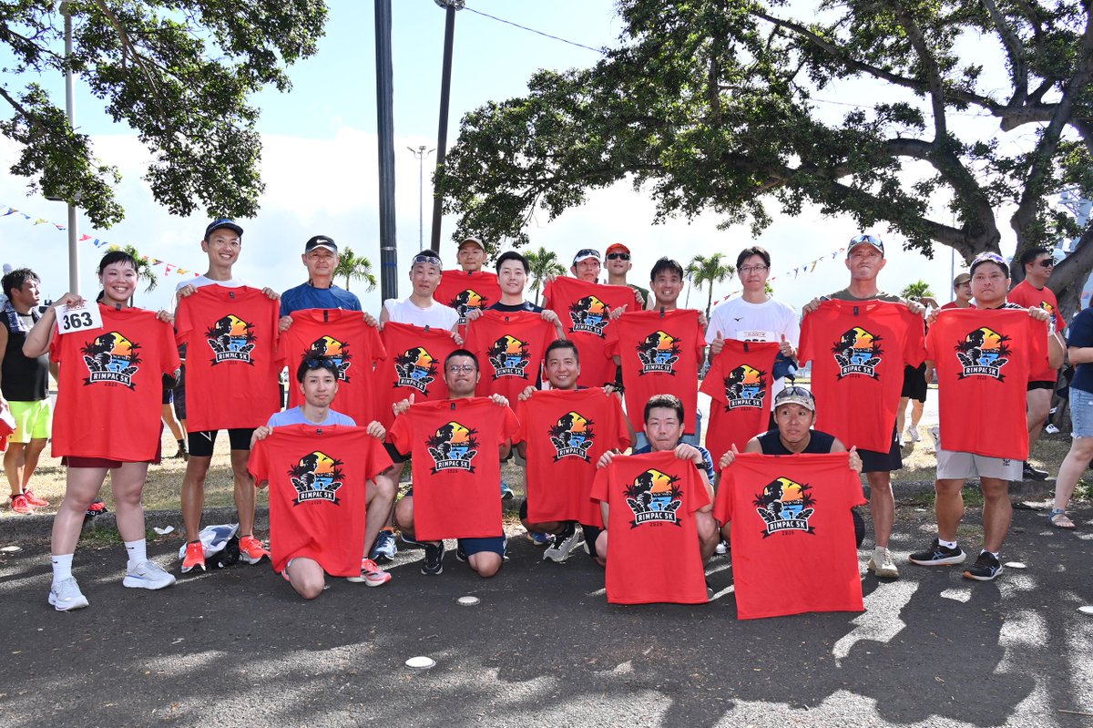 JMSDF_PAO's tweet photo. #RIMPAC is more than just training. Throughout the exercise, participants build relationships with partner navies through a variety of multinational events🌎🤝 https://t.co/1I5Vp6mvZZ