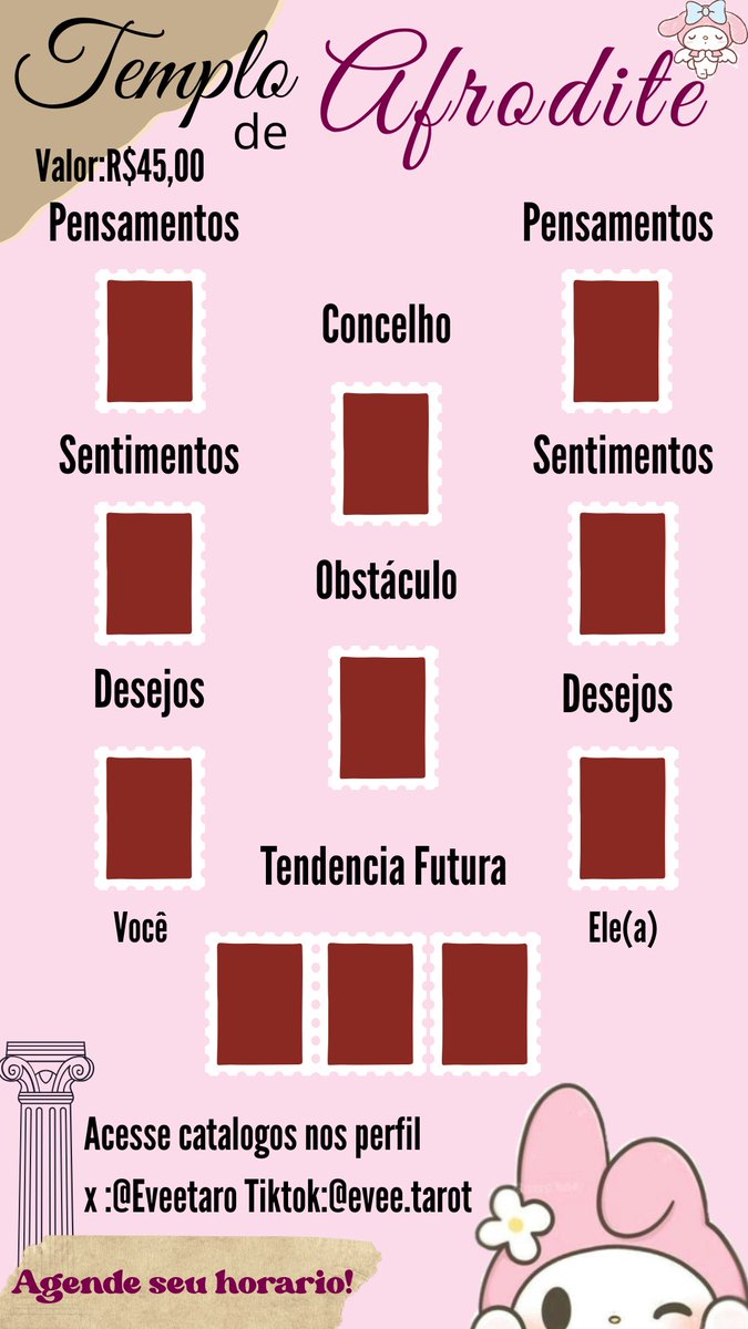 Eveetaro's tweet photo. Descubra sobre o seu parceiro(a)/contatinho o que ele(a) pensa e o que vc se sente nessa relação.💕
.
.
Agende seu horário no número da bio. https://t.co/aUslgeWtTl