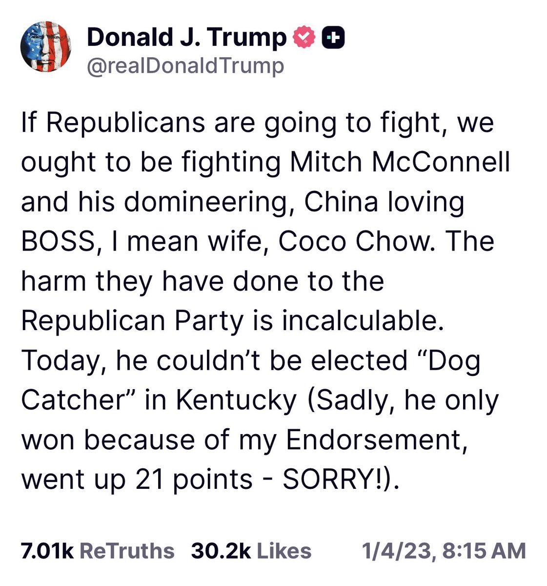 maggiewise111's tweet photo. @CyndexiaTruther @Patriot_4ever19 I found this from 2023 ….
Trumps own words 😎 https://t.co/TXg3bsUq0D